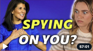 Nikki Haley HATES Anon Internet People & Does Biden’s FCC Want To SPY ON YOU? | Isabel Brown LIVE